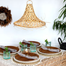Load image into Gallery viewer, Bali Rattan Pendant Lampshade Basket
