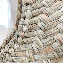 Load image into Gallery viewer, Raffia Round Mirror