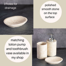 Load image into Gallery viewer, Natural Stone Soap Dish | Soap Dish for Bathroom Decor