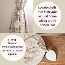 Load image into Gallery viewer, Shell Curtain Holdback