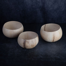 Load image into Gallery viewer, Set of 3 Natural Coconut Bowls | Eco-Friendly Handmade Tableware | Sustainable Boho Home Decor