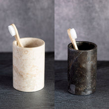 Load image into Gallery viewer, Polished Stone Toothbrush Holder Tumbler