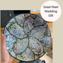 Load image into Gallery viewer, Iridescent Shell Bowl Mother of Pearl