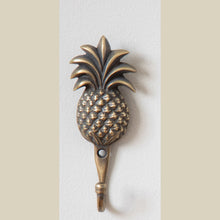 Load image into Gallery viewer, Pineapple Brass Wall Hook