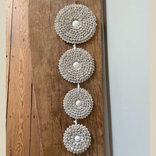 Load image into Gallery viewer, Cowrie Shell Garland Wall Art | Boho Home Natural Wall Decor