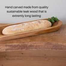 Load image into Gallery viewer, Wooden Dough Bowl Tray for Dining Table