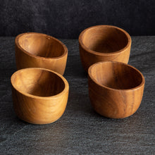 Load image into Gallery viewer, Wooden Egg Cup Teak | Wood Egg Holders | Wooden Pinch Pots