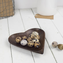 Load image into Gallery viewer, Coconut Wooden Heart Dish