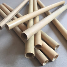 Load image into Gallery viewer, Bali Bamboo Straws - Set of 4 Reusable Eco Party Straws
