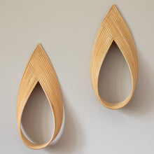 Load image into Gallery viewer, Wooden Towel Rail, Japandi Bamboo Towel Holder
