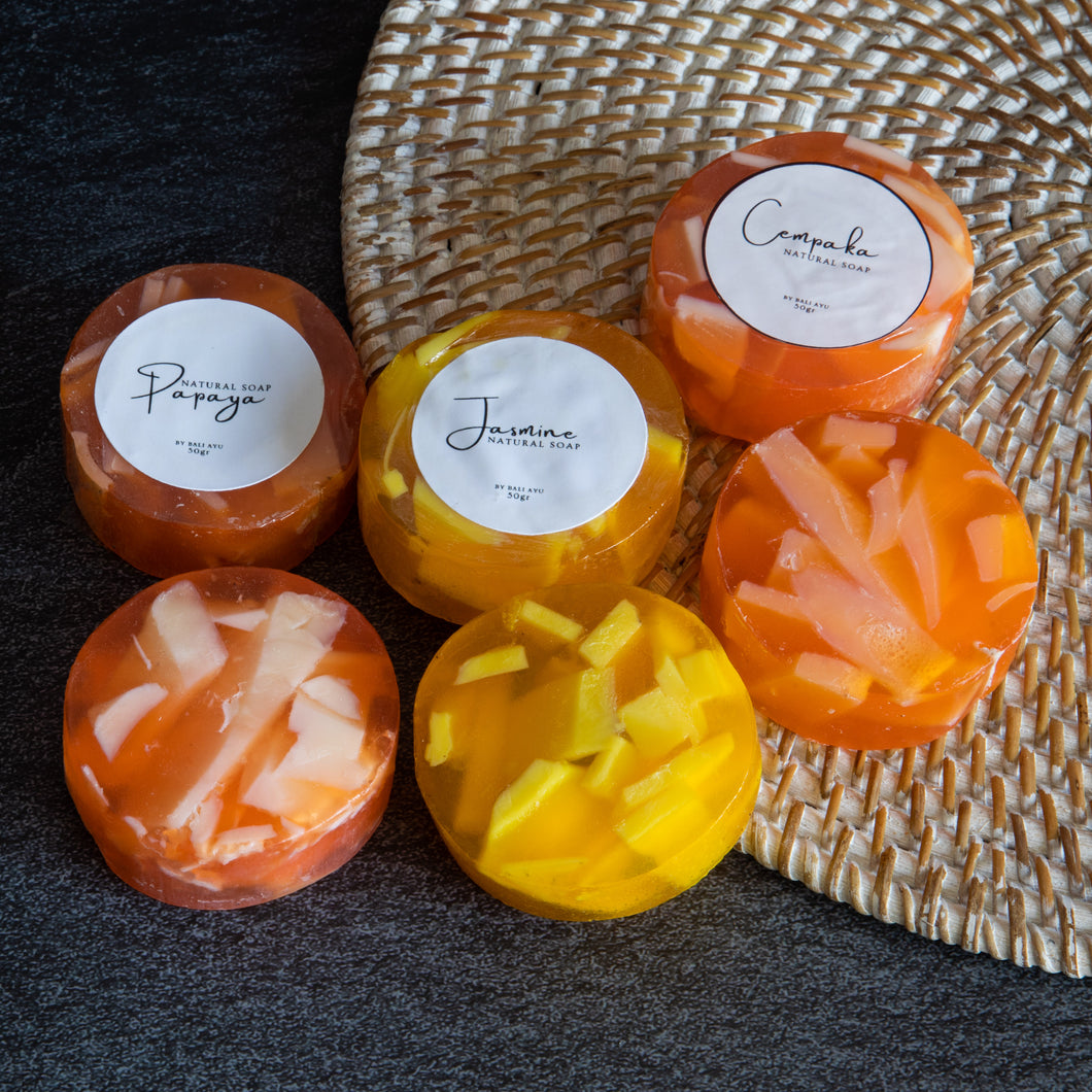 Set of 3 Handmade Soap Bars | Floral Scented Soap Bars | Guest Soap Bars