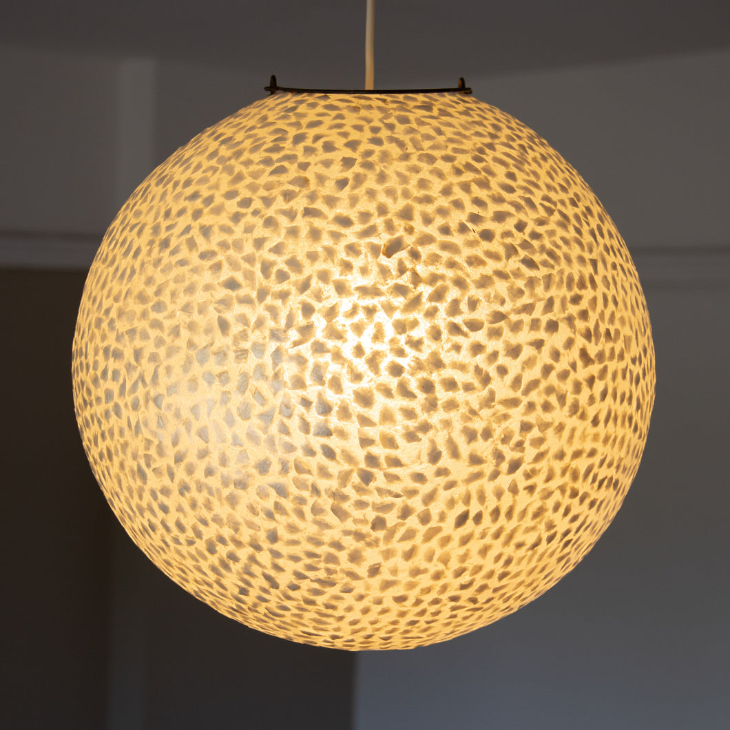 Mother of Pearl Globe Lampshade