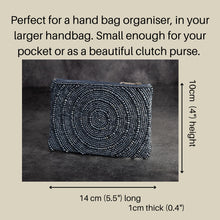 Load image into Gallery viewer, Circle Swirl Beaded Purse
