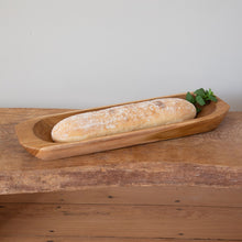 Load image into Gallery viewer, Wooden Dough Bowl Tray for Dining Table

