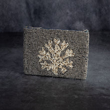 Load image into Gallery viewer, Tree Design Beaded Purse Evening Clutch
