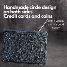 Load image into Gallery viewer, Circle Swirl Beaded Purse
