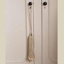 Load image into Gallery viewer, Wooden Beaded Garland Curtain Tieback
