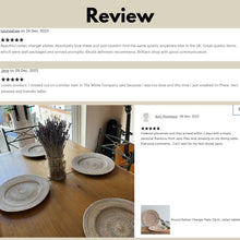 Load image into Gallery viewer, Large Rattan Charger Plate

