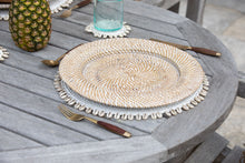Load image into Gallery viewer, Large Rattan Charger Plate
