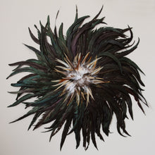 Load image into Gallery viewer, Brown Mix Feather Wall Hanging
