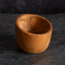 Load image into Gallery viewer, Wooden Egg Cup, Wood Egg Cup, Wooden pot, small pot, stacking egg cups, egg cup, van egg cups,  teak egg cups, gift for dad
