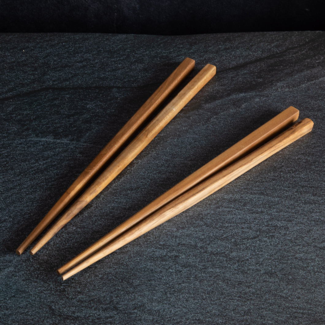 Wooden Chopsticks Teak Chopsticks Chopsticks for Asian Food Gift for Foodie