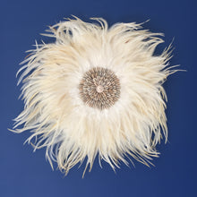 Load image into Gallery viewer, Feather and Shell Wall Hanging
