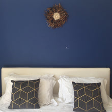 Load image into Gallery viewer, JuJu Hat Brown Feather and Shell Wall Hanging
