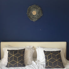 Load image into Gallery viewer, Grey Short Feather and Shell Wall Hanging
